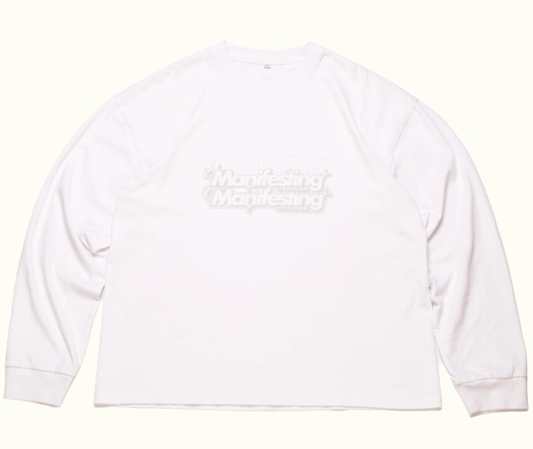 WHITE LONG SLEEVE T